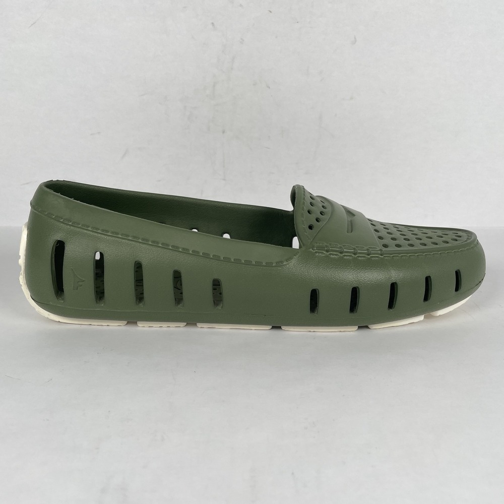Floafers Posh Penny Loafer Shoes Womens Size 9 Cypress Green Slip On Waterproof
